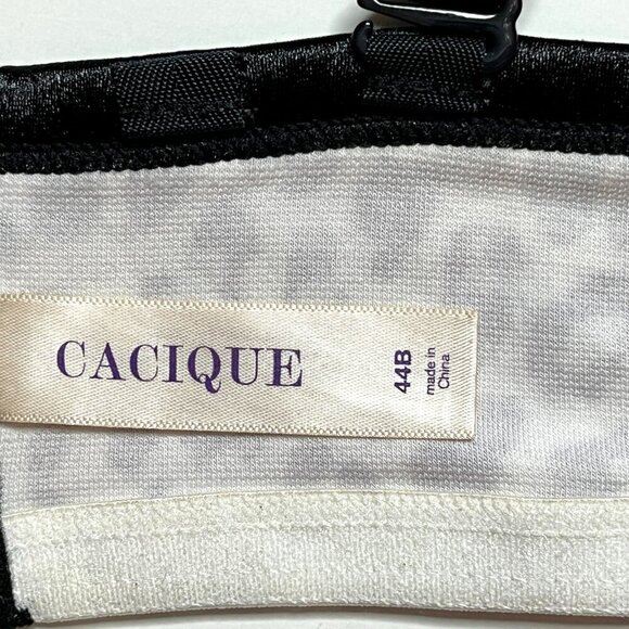 Cacique Multi-way Plunge Bra 44B Underwired Padded Animal Print - Picture 5 of 6